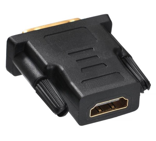 Переходник Buro HDMI-19FDVID-M_ADPT HDMI (f) DVI-D (m) черный Переходник Buro HDMI-19FDVID-M_ADPT HDMI (f) DVI-D (m) черный
