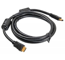 Кабель аудио-видео Buro HDMI 1.4 HDMI (m)/HDMI (m) 1.8м. феррит.кольца черный (HDMI-19M/19M-1.8M-MG)