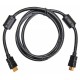 Кабель аудио-видео Buro HDMI 1.4 HDMI (m)/HDMI (m) 1.8м. феррит.кольца черный (HDMI-19M/19M-1.8M-MG)