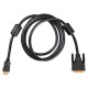 Кабель Buro HDMI-19M-DVI-D-1.8M HDMI (m) DVI-D (m) 1.8м феррит.кольца черный