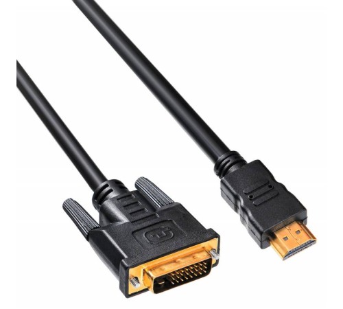 Кабель Buro HDMI-19M-DVI-D-10M HDMI (m) DVI-D (m) 10м феррит.кольца черный Кабель Buro HDMI-19M-DVI-D-10M HDMI (m) DVI-D (m) 10м феррит.кольца черный