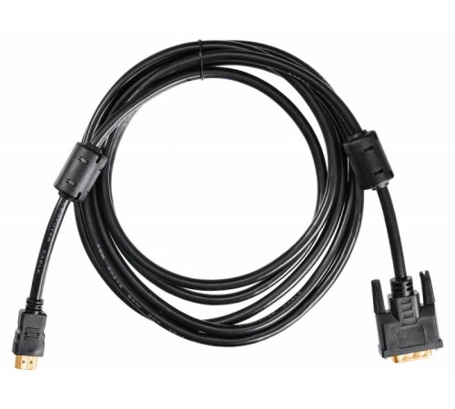 Кабель Buro HDMI-19M-DVI-D-3M HDMI (m) DVI-D (m) 3м феррит.кольца Кабель Buro HDMI-19M-DVI-D-3M HDMI (m) DVI-D (m) 3м феррит.кольца