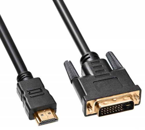 Кабель Buro HDMI-19M-DVI-D-5M HDMI (m) DVI-D (m) 5м феррит.кольца черный Кабель Buro HDMI-19M-DVI-D-5M HDMI (m) DVI-D (m) 5м феррит.кольца черный