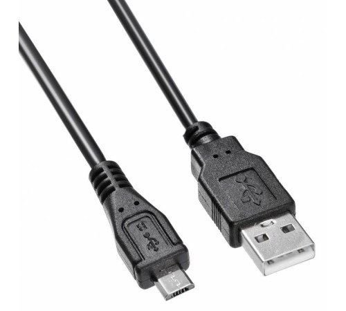 Кабель Buro MICROUSB2.0 USB (m)-micro USB (m) 1.5м черный