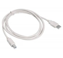 Кабель Buro USB2.0-AM/BM USB A(m) USB B(m) 1.8м серый