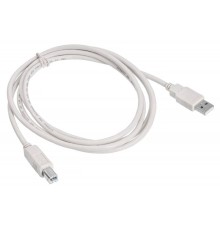 Кабель Buro USB2.0-AM/BM USB A(m) USB B(m) 1.8м серый