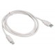 Кабель Buro USB2.0-AM/BM USB A(m) USB B(m) 1.8м серый