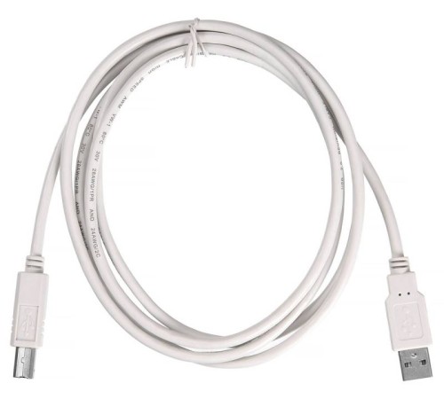 Кабель Buro USB2.0-AM/BM USB A(m) USB B(m) 1.8м серый Кабель Buro USB2.0-AM/BM USB A(m) USB B(m) 1.8м серый