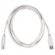 Кабель Buro USB2.0-AM/BM USB A(m) USB B(m) 1.8м серый
