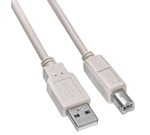 Кабель Buro USB2.0-AM/BM USB A(m) USB B(m) 1.8м серый Кабель Buro USB2.0-AM/BM USB A(m) USB B(m) 1.8м серый