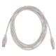 Кабель Buro USB2.0-AM/BM-3-TRANS USB A(m) USB B(m) 3м прозрачный