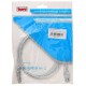 Кабель Buro USB2.0-AM/BM-Trans USB A(m) USB B(m) 1.8м прозрачный