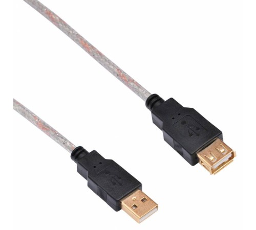 Кабель-удлинитель Buro USB2.0-AM-AF-S USB A(m) USB A(f) 1.8м Кабель-удлинитель Buro USB2.0-AM-AF-S USB A(m) USB A(f) 1.8м