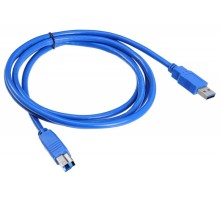 Кабель Buro USB3.0-AM/BM USB A(m) USB B(m) 1.8м синий