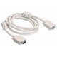 Кабель-удлинитель Buro CAB015S-06 VGA (m) VGA (f) 1.8м феррит.кольца серый