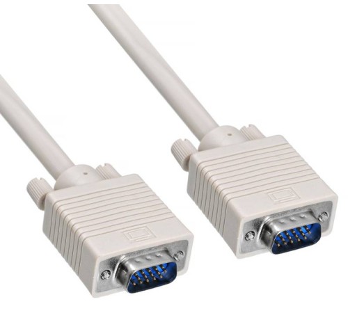 Кабель-удлинитель Buro CAB015S-06 VGA (m) VGA (f) 1.8м феррит.кольца серый