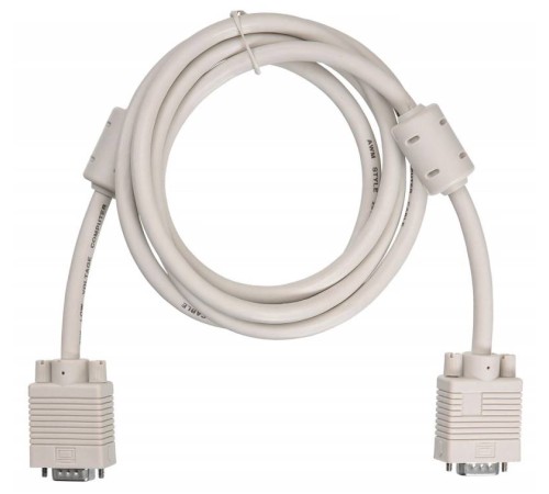 Кабель Buro CAB016S-06 VGA (m) VGA (m) 1.8м феррит.кольца серый Кабель Buro CAB016S-06 VGA (m) VGA (m) 1.8м феррит.кольца серый