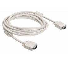 Кабель Buro CAB016S-10 VGA (m) VGA (m) 3м феррит.кольца серый