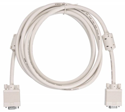 Кабель Buro CAB016S-10 VGA (m) VGA (m) 3м феррит.кольца серый Кабель Buro CAB016S-10 VGA (m) VGA (m) 3м феррит.кольца серый
