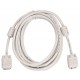 Кабель Buro CAB016S-5M VGA (m) VGA (m) 5м феррит.кольца серый