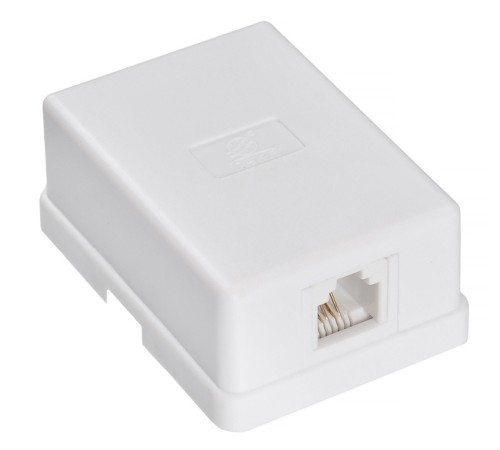 Розетка Buro 468-4 6p4c cat.5Е