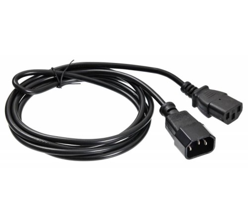 Кабель-удлинитель Buro AN23-1008 IEC C13 IEC C14 1.8м черный Кабель-удлинитель Buro AN23-1008 IEC C13 IEC C14 1.8м черный