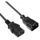 Кабель-удлинитель Buro AN23-1008 IEC C13 IEC C14 1.8м черный