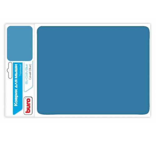 Коврик для мыши Buro BU-CLOTH синий 230x180x3мм Коврик для мыши Buro BU-CLOTH синий 230x180x3мм
