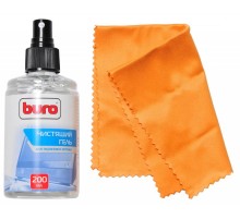 Чистящий набор (салфетки + гель) Buro BU-Gscreen для экранов и оптики 200мл