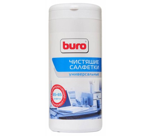 Салфетки Buro BU-Tmix универсальные туба 65шт влажных + 65шт сухих Салфетки Buro BU-Tmix универсальные туба 65шт влажных + 65шт сухих