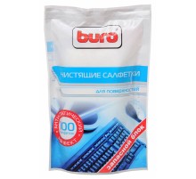 Салфетки Buro BU-Zsurface для поверхностей мягкая упаковка 100шт влажных