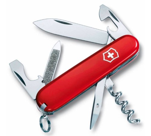 Нож перочинный Victorinox Sportsman (0.3803) 84мм 13функций красный карт.коробка Нож перочинный Victorinox Sportsman (0.3803) 84мм 13функций красный карт.коробка