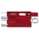 Швейцарская карта Victorinox SwissCard Classic (0.7100.T) красный полупрозрачный коробка подарочная