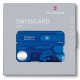 Швейцарская карта Victorinox SwissCard Lite (0.7322.T2) синий полупрозрачный коробка подарочная