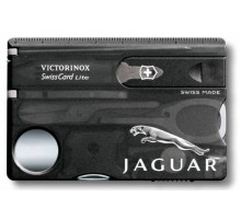 Швейцарская карта Victorinox SwissCard Lite (0.7333.T3) черный полупрозрачный коробка подарочная