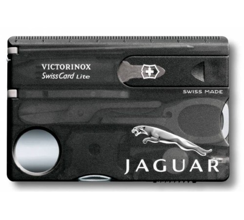 Швейцарская карта Victorinox SwissCard Lite (0.7333.T3) черный полупрозрачный коробка подарочная Швейцарская карта Victorinox SwissCard Lite (0.7333.T3) черный полупрозрачный коробка подарочная