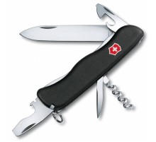 Нож перочинный Victorinox picknicker (0.8353.3) 111мм 11функций черный карт.коробка