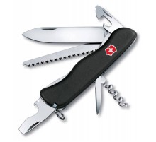 Нож перочинный Victorinox Forester (0.8363.3) 111мм 12функций черный карт.коробка