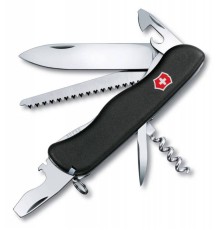 Нож перочинный Victorinox Forester (0.8363.3) 111мм 12функций черный карт.коробка