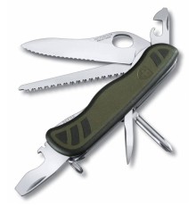 Нож перочинный Victorinox Military (0.8461.MWCH) 111мм 10функций зеленый/черный карт.коробка