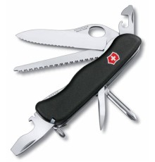 Нож перочинный Victorinox Trailmaster One Hand Wavy Edge (0.8463.MW3) 111мм 12функций черный карт.коробка