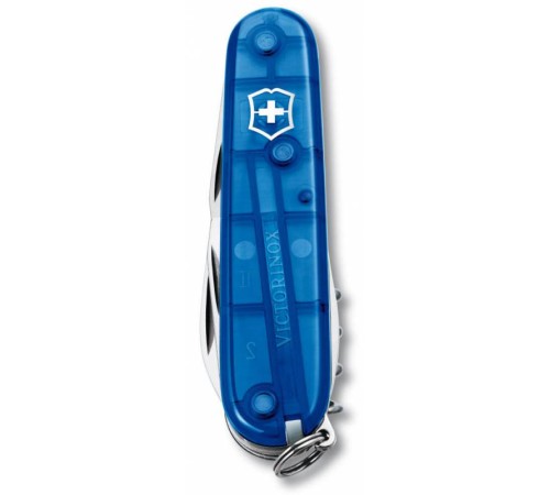 Нож перочинный Victorinox Spartan (1.3603.T2) 91мм 12функций синий полупрозрачный карт.коробка Нож перочинный Victorinox Spartan (1.3603.T2) 91мм 12функций синий полупрозрачный карт.коробка