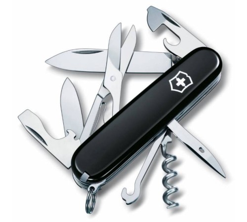 Нож перочинный Victorinox Climber (1.3703.3) 91мм 14функций черный карт.коробка