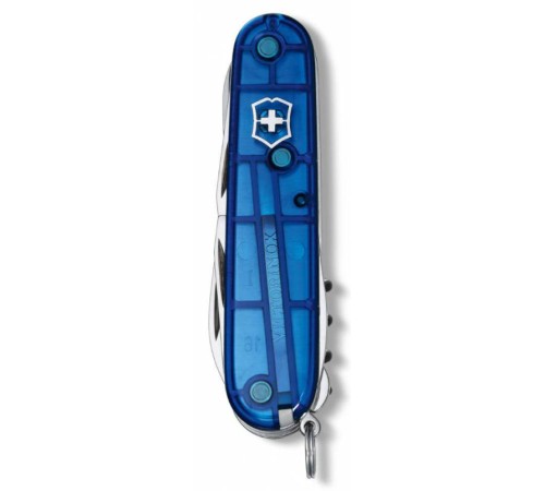 Нож перочинный Victorinox Climber (1.3703.T2) 91мм 14функций синий полупрозрачный карт.коробка