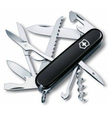 Нож перочинный Victorinox Huntsman (1.3713.3) 91мм 15функций черный карт.коробка