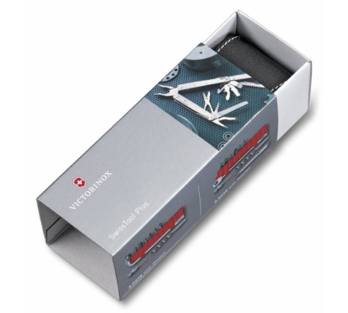 Мультитул Victorinox SwissTool X Plus Ratchet (3.0339.L) 115мм 40функций серебристый карт.коробка