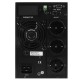 ИБП POWERMAN Online 2000, LCD, двойного преобразования, 2000ВА, 1800Вт, 8 штук IEC320 С13 с резервным питанием, USB, RS232, слот SNMP, разъем EPO, батарея 12В 9Ач 4 шт., 1 кабель для нагрузки C13/C14, 191 х 337 х 460 мм., 19.64 кг. POWERMAN POWERMAN Onli