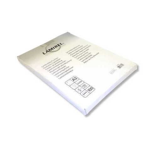 Пленка для ламинирования Fellowes 125мкм A3 (100шт) глянцевая Lamirel LA-7865901 (LA-78659) Пленка для ламинирования Fellowes 125мкм A3 (100шт) глянцевая Lamirel LA-7865901 (LA-78659)