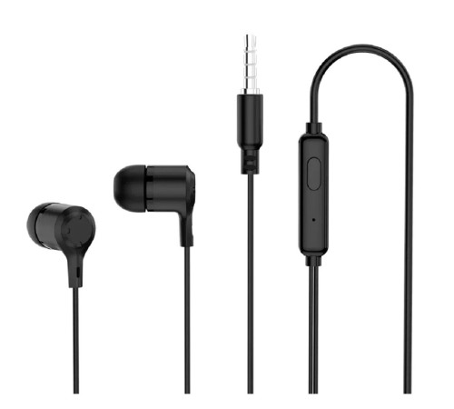 Perfeo наушники внутриканальные c микрофоном CALL черные