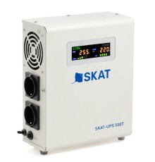 ИБП БАСТИОН SKAT-UPS 500T источник питания Line-Interactive 220В, 500ВА, работает от 1 внешней АКБ (4501)